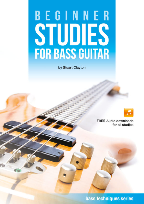 Front cover of Beginner Studies for Bass Guitar