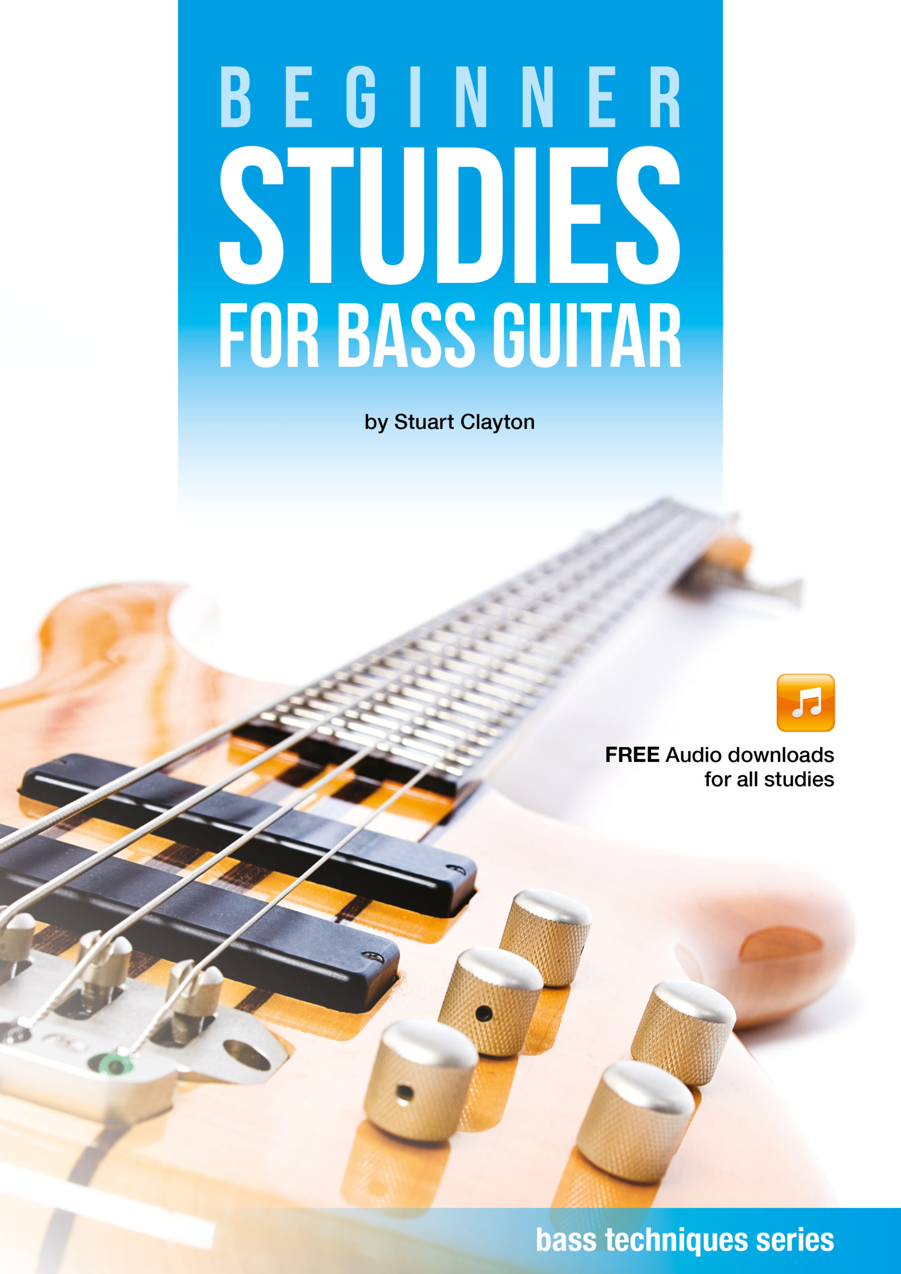 Front cover of Beginner Studies for Bass Guitar