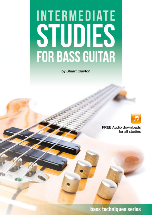 Front cover of Intermediate Studies for Bass Guitar